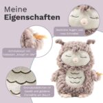 Steiff Kuscheltier Ollie Eule, Süßes Stofftier, Jungen, Mädchen & Babys ab 0 Monaten, Friends, Plüschtier , Beige – Bild 5