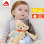 Fehn Kuscheltier Bär Bruno – Weicher Teddybär für Neugeborene als Einschlafhilfe - Stofftier zum Greifen, – Bild 6